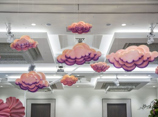 event decor clouds
