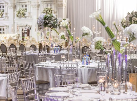 Table decor for a luxury wedding (1)