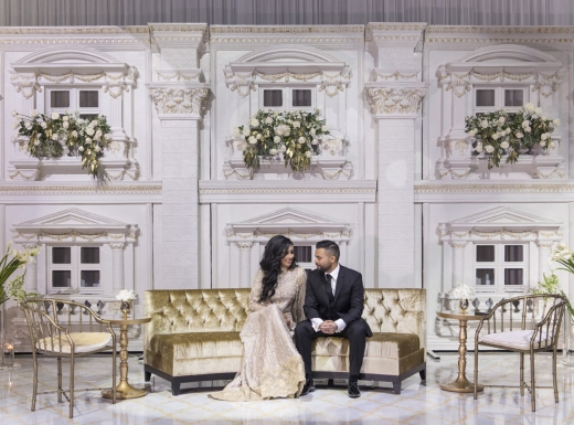 wedding photoshoot flower decor