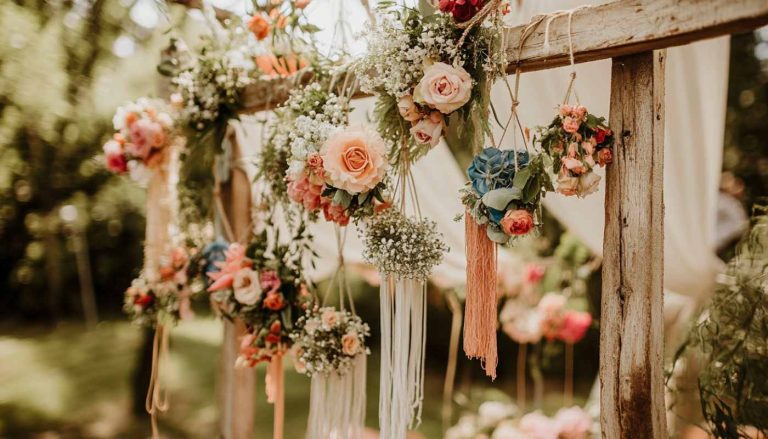 Miami wedding floral decor