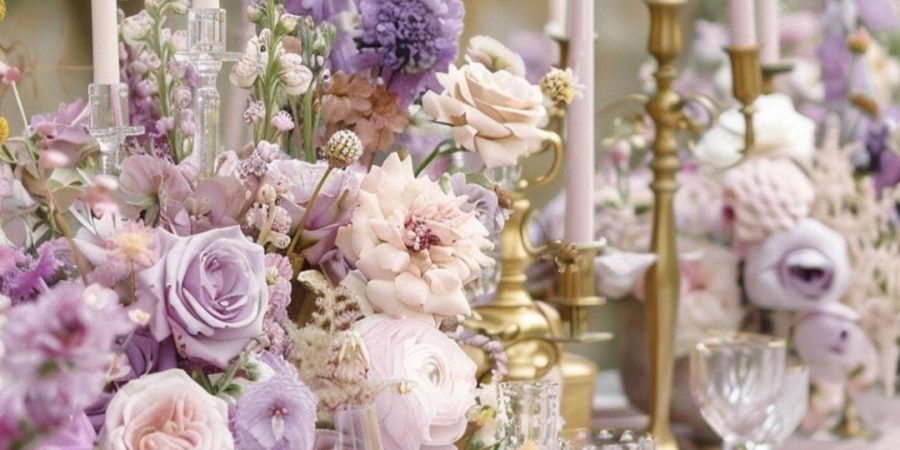 Full wedding decoration setup in South Florida