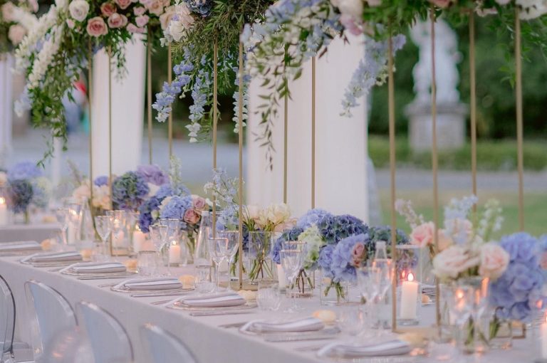 Wedding floral decor in Miami